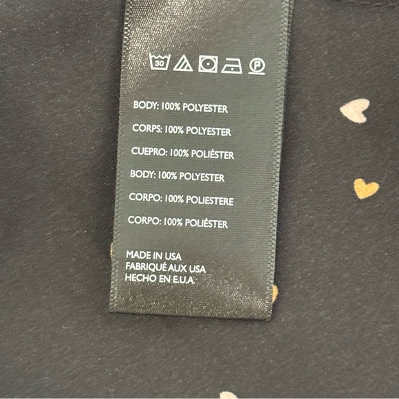 Free People Intimately Easy to Love Slip Dress Heart Print, Size Small - Picture 10 of 11